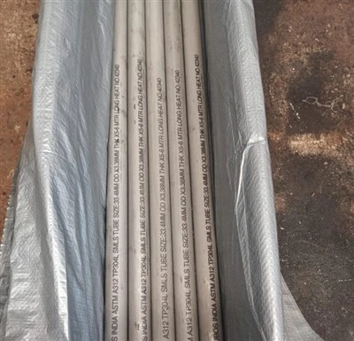 Tub soldat d'acer inoxidable ASTM A249 TP304L per a Conderser